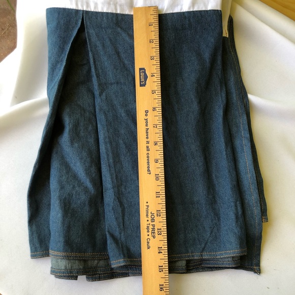 Twin Ralph Lauren  Denim Bedskirt Chambray Lauren - Picture 5 of 5